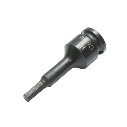 Ütőcsavarkulcs, hatlapú H5, 60 mm, négyzetes 3/8 Cr-Mo