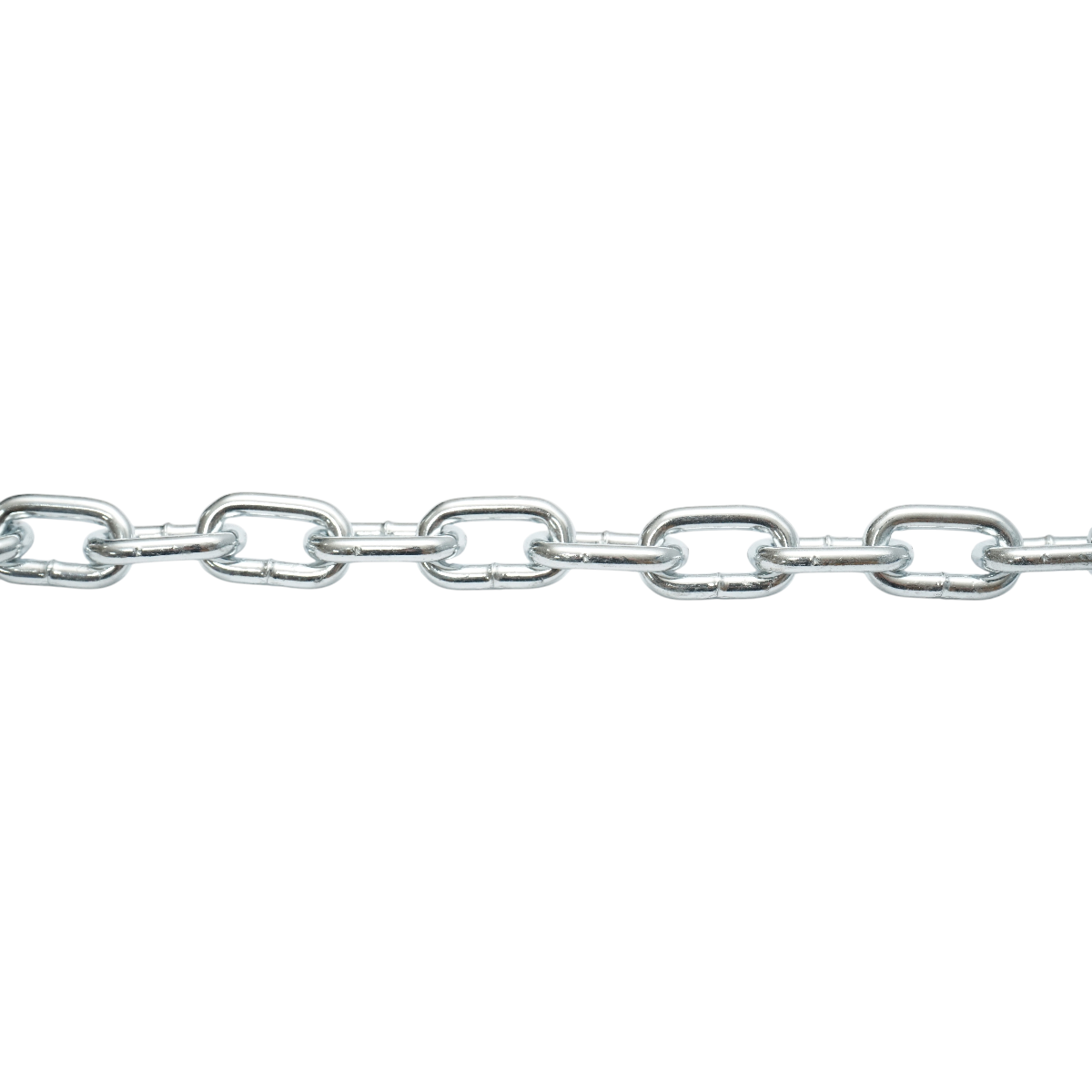 Galvanizált lánc 4.9x21x19.5mm DIN5685A 30m/tekercs műanyag dob
