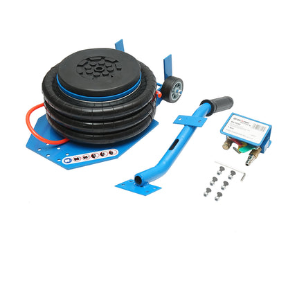 Profi pneumatikus emelő 3.5T rövid fogantyúval, légpárnával 150-400mm Breckner Germany