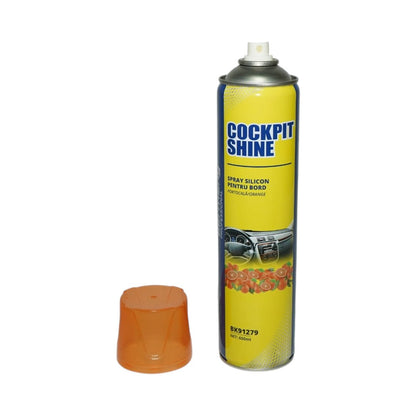Szilikon műszerfal spray antisztatikus narancs 650ml Breckner Germany