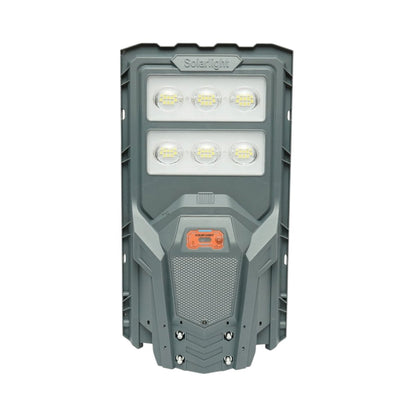 Napelemes LED közvilágítási lámpa 200W 17W-os napelem panellel, 10000mAh akkumulátor, mozgásérzékelő, távirányító, oszlopra szerelhető IP65 Breckner Germany