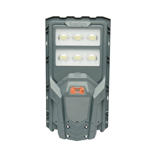 Napelemes LED közvilágítási lámpa 200W 17W-os napelem panellel, 10000mAh akkumulátor, mozgásérzékelő, távirányító, oszlopra szerelhető IP65 Breckner Germany