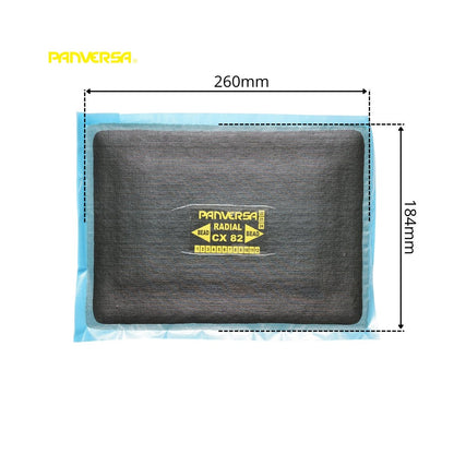 Radiális gumiabroncs vulkanizációs javítófoltok 184x260mm CX-82 Panversa
