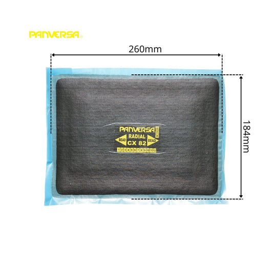 Radiális gumiabroncs vulkanizációs javítófoltok 184x260mm CX-82 Panversa