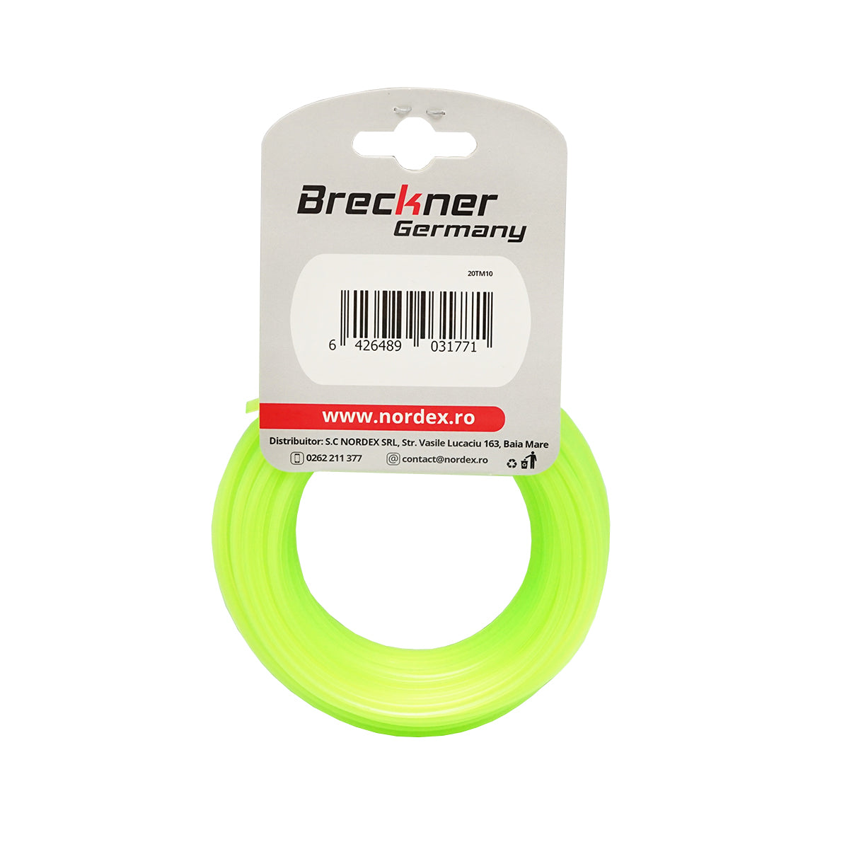 Fűkasza damil, csillag 2,4 mm x 15 m Breckner Germany