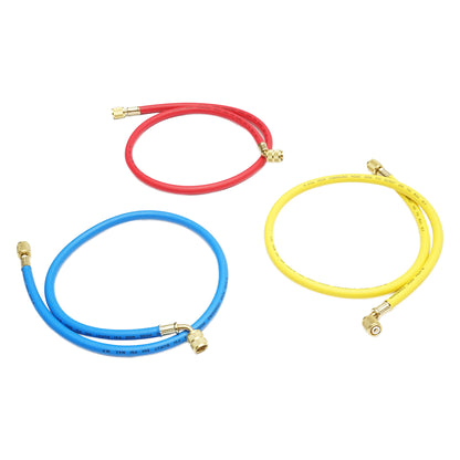Tömlőkészlet 90cm, 3 színű, R-410a freon töltéshez