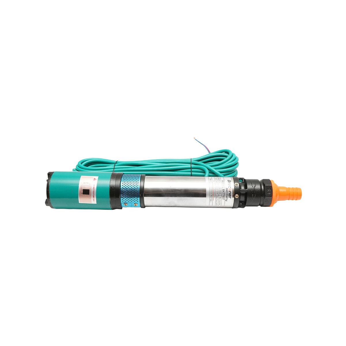 Merülő vízszivattyú 300W, 36V, 3m3/h, 80mm, napelemhez Breckner Germany