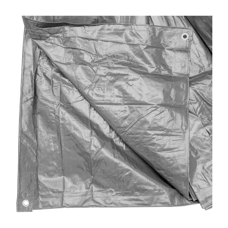 Hálós ponyva 160g/m2 szürke 10x25m Breckner Germany