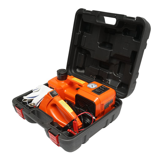 Elektromos hidraulikus emelő 5T, légkompresszor és ütvecsavarozó 12V Breckner Germany