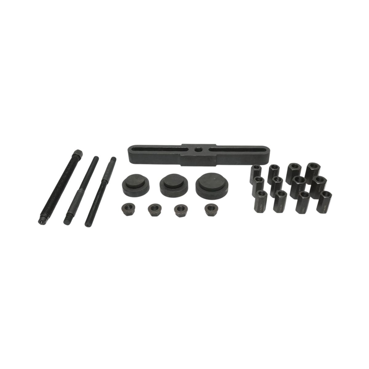 Kerékagycsapágy kinyomó készlet teherautóhoz M18-M30 7/8-11W PCD 110-448mm 23 darabos Breckner Germany