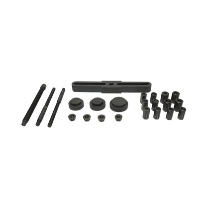 Kerékagycsapágy kinyomó készlet teherautóhoz M18-M30 7/8-11W PCD 110-448mm 23 darabos Breckner Germany