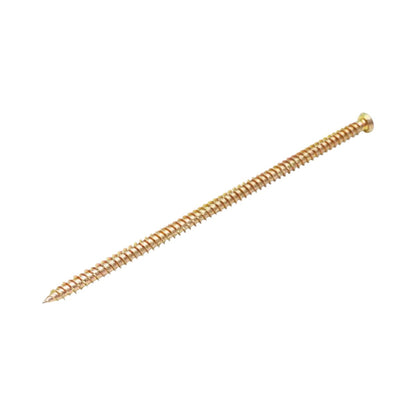 Ajtó-ablak szerelőcsavar 7.5x182mm, torx TX30, sárga cinkozott acél 100 db/doboz