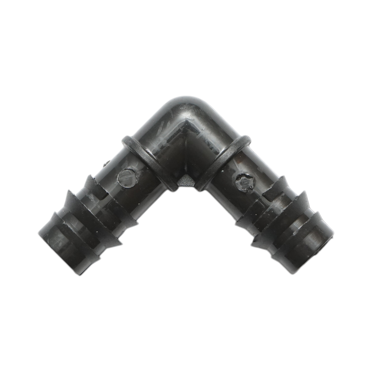 Csőkönyök, öntözőtömlő D16x16 mm 90 fokban