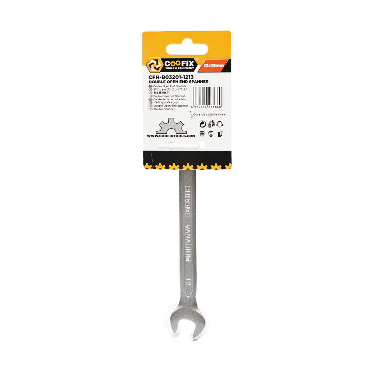 Coofix professzionális dupla fix kulcs 12x13mm