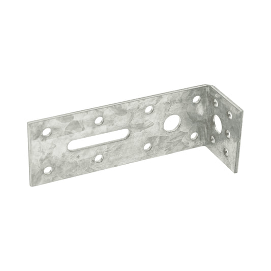 Állítható csuklózár 110x35x40mm, vastagság 2,5mm, horganyzott acélból