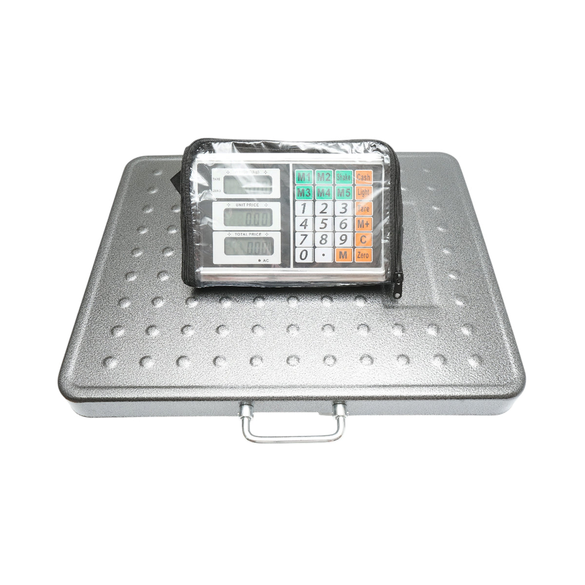 Breckner Germany 300kg vezeték nélküli elektronikus padlómérleg WiFi kijelzővel, 510x410mm platform
