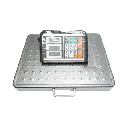 Breckner Germany 300kg vezeték nélküli elektronikus padlómérleg WiFi kijelzővel, 510x410mm platform