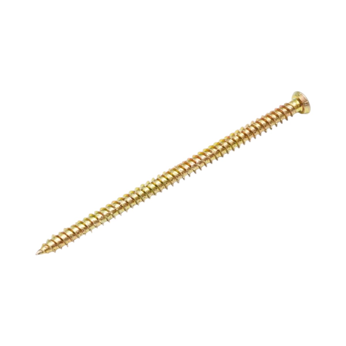Ajtó-ablak szerelőcsavar 7.5x132mm, torx TX30, sárga cinkozott acél 100 db/doboz