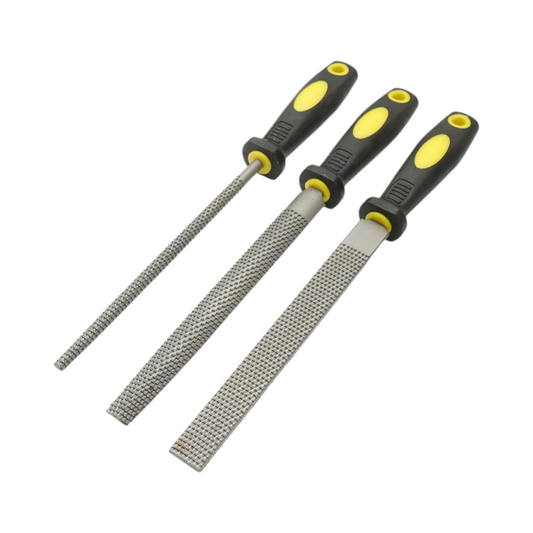 3 darabos univerzális vegyes reszelő szett 200mm Crownman