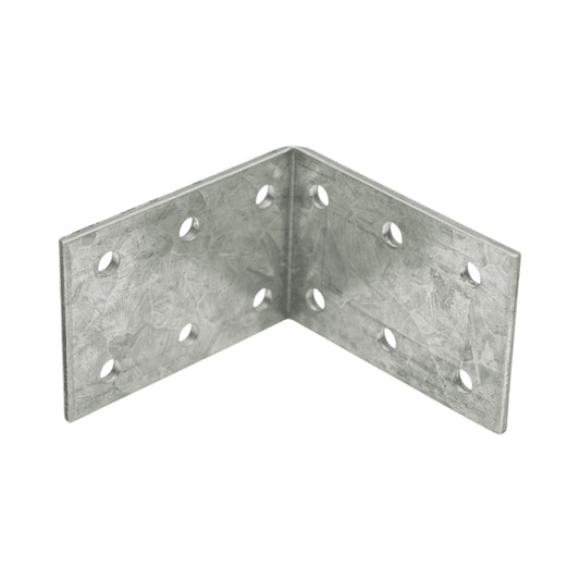 Összekötő zár 60x60x40mm, vastagság 2,5mm, horganyzott acélból