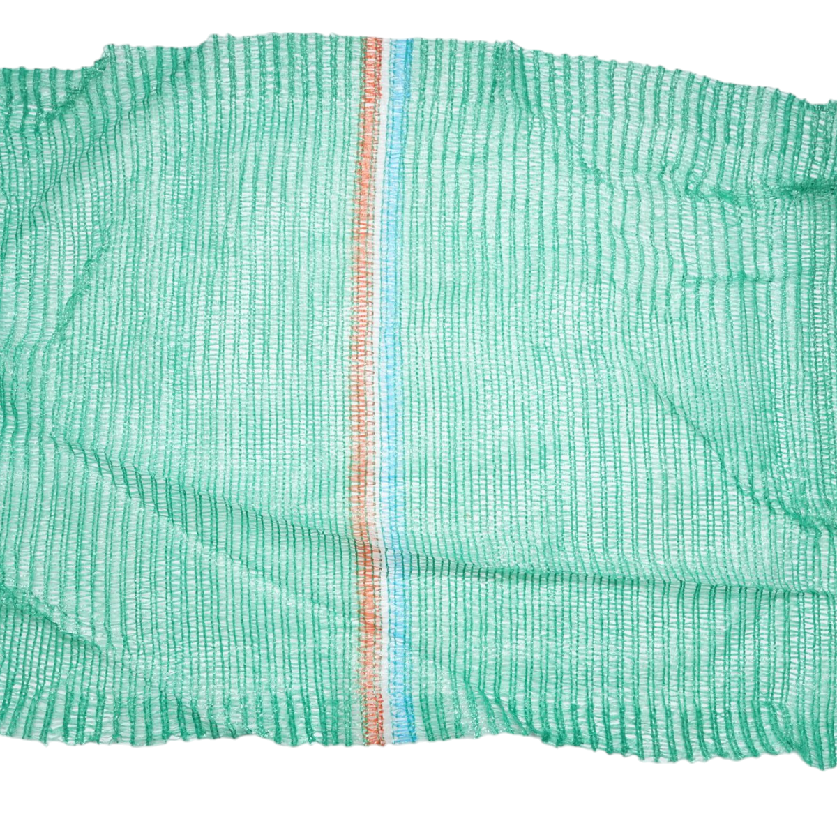Raschel típusú hálós zsák 500x800mm zöldségekhez 40Kg sötétzöld