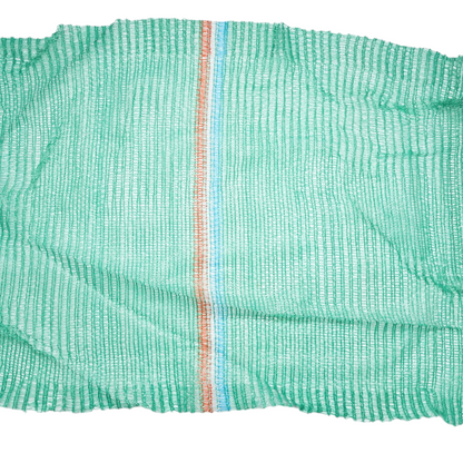 Raschel típusú hálós zsák 500x800mm zöldségekhez 40Kg sötétzöld