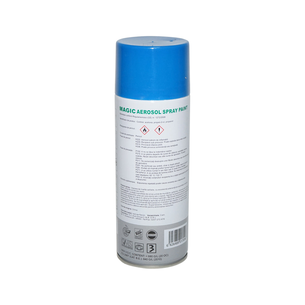 Magic festék spray kék azúrkék 61F 450 ml