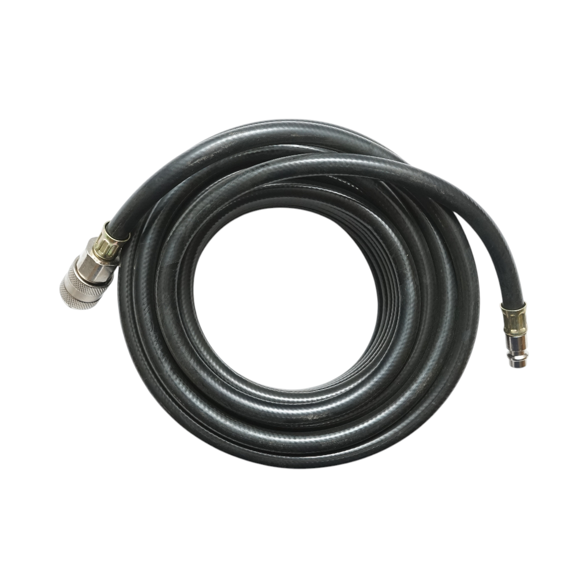 Kompresszor légtömlő 12m PVC 6x11mm és univerzális gyorscsatlakozók