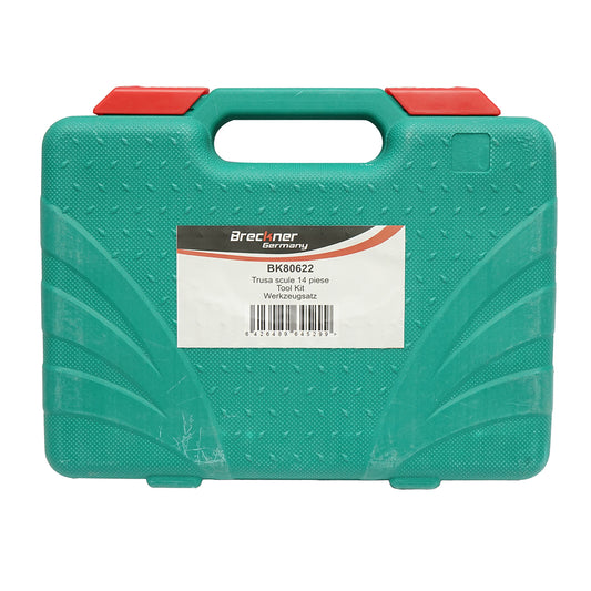 Breckner Germany 14 részes hosszú ütvecsavaros dugókulcs-készlet