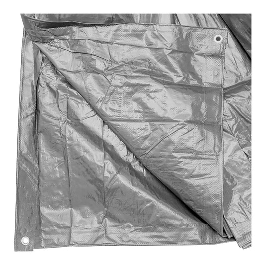 Hálós ponyva 160g/m2 szürke 15x30m Breckner Germany