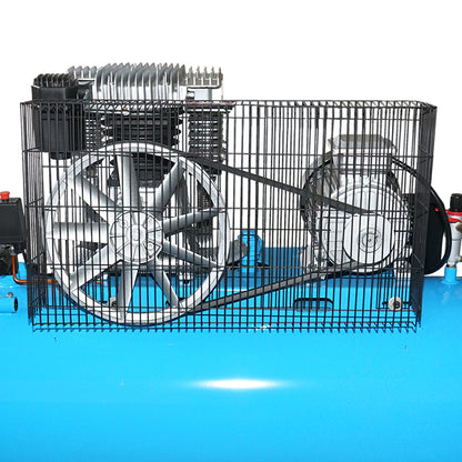Légkompresszor 380V, 270L, teljesítmény 4kW/5.5CP maximális nyomás 8 Bar, áramlás 600L/min Breckner Germany