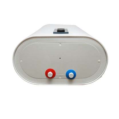 Lapos villanybojler 100L, 2000W, IPX4, 1140x530x290mm, függőleges beépítéssel, használati melegvízhez Breckner Germany