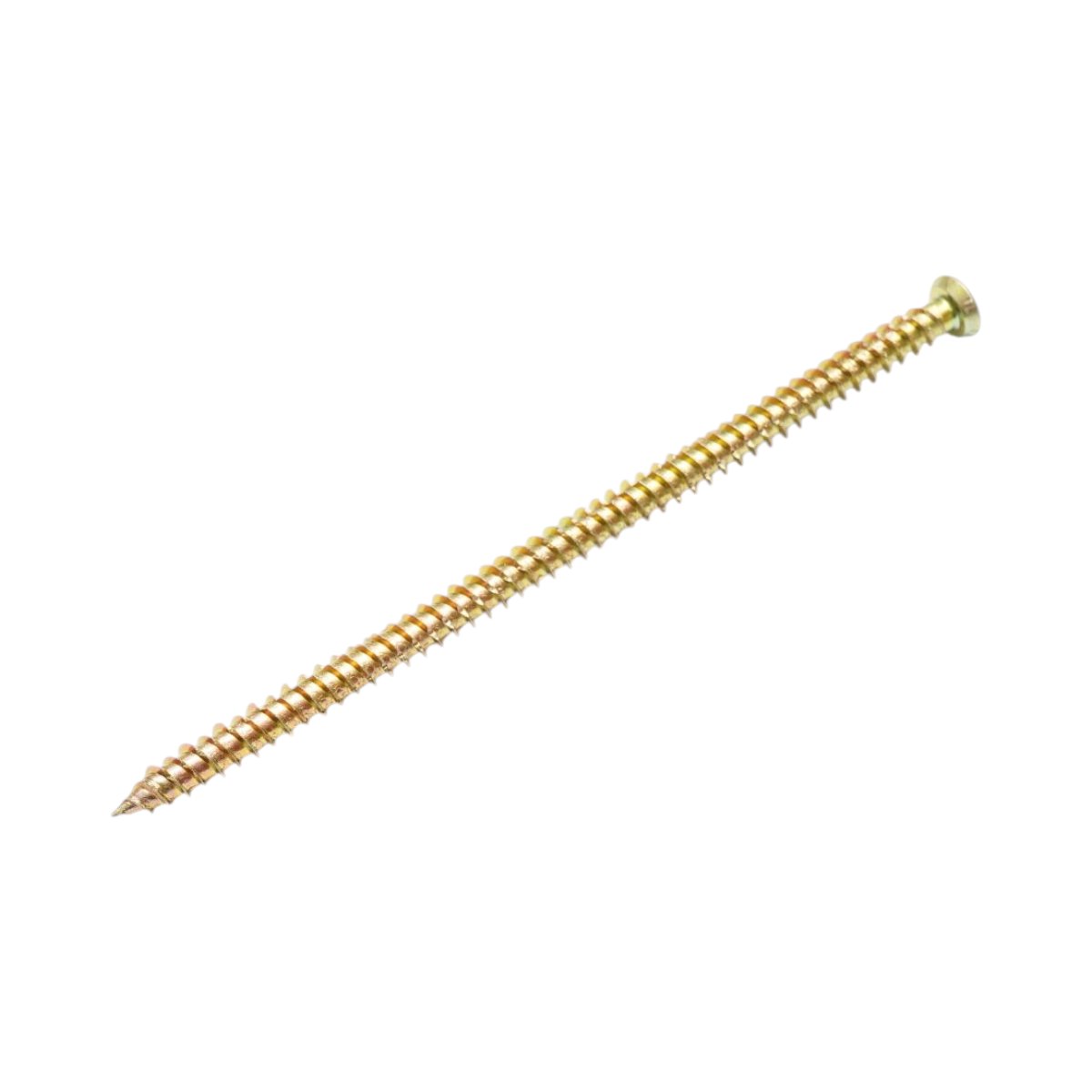 Ajtó-ablak szerelőcsavar 7.5x152mm, torx TX30, sárga cinkozott acél 100 db/doboz