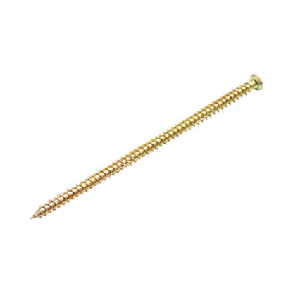 Ajtó-ablak szerelőcsavar 7.5x152mm, torx TX30, sárga cinkozott acél 100 db/doboz