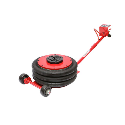 Professzionális pneumatikus emelő 145-400mm légpárnával, üzemi nyomás 8-12Bar. maximális terhelés 5T Breckner Germany