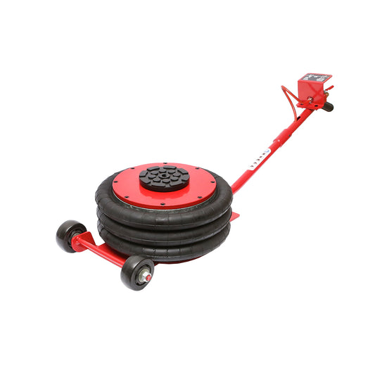 Professzionális pneumatikus emelő 145-400mm légpárnával, üzemi nyomás 8-12Bar. maximális terhelés 5T Breckner Germany