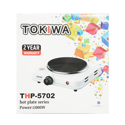 Elektromos főzőlap 220V, 1 szemmel, 1000W, 210x210x60mm