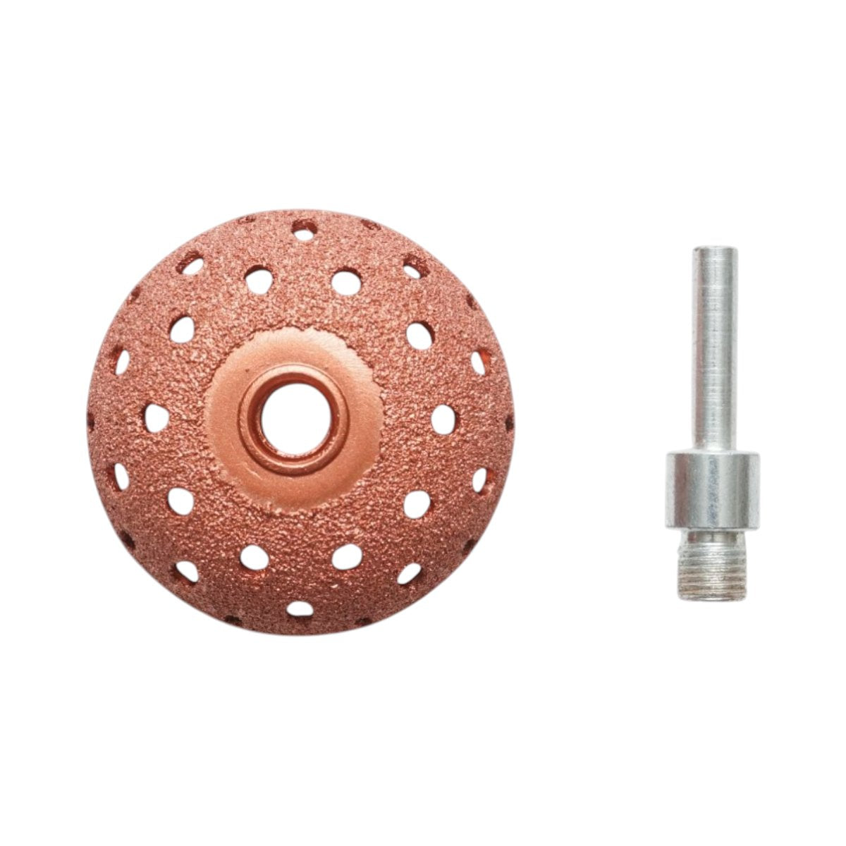 Polírozó sapka gumiabroncsokhoz 50mm, szemcseméret 65, 3/8 inch szár