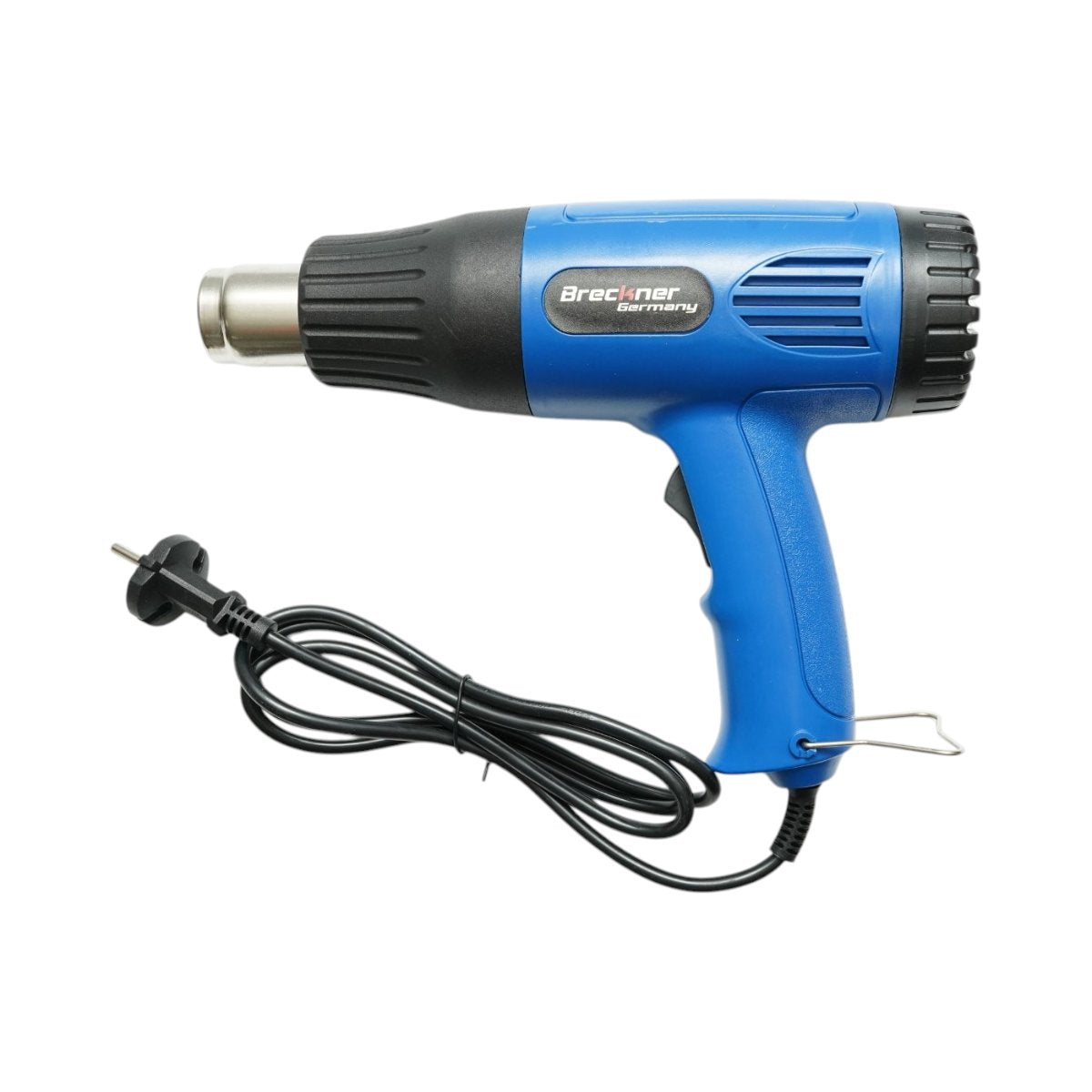 Forró levegős pisztoly 1600W, 220V, levegőáramlás 300/500 L/min, 2 hőmérsékleti fokozat 300/600°C Breckner Germany