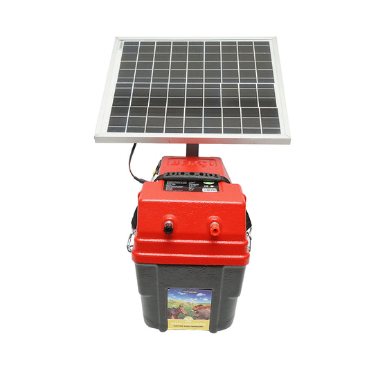 Impulzusgenerátor 6.9 Joule 12-220V 12-220V akkumulátorral 12V, 14A és 20W-os napelemmel