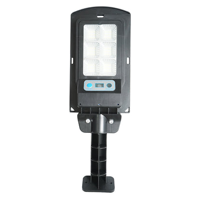 Napelemes LED utcai utcai lámpa 6500K 3W-os napelemmel, 12000mAh akkumulátorral, IP67 oszlopra szerelhető Breckner Germany