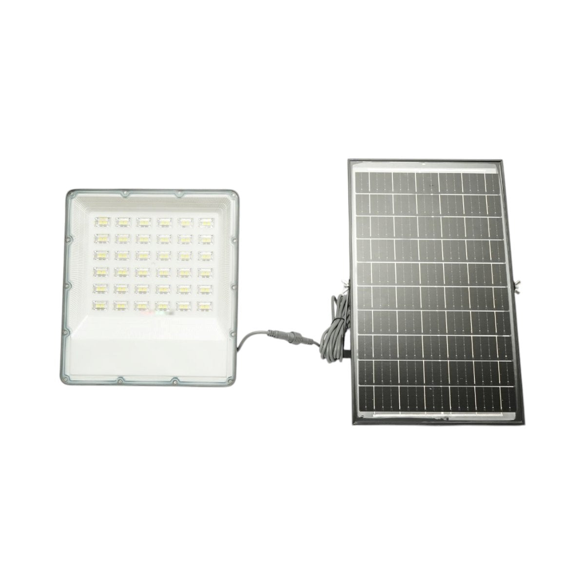 300W LED reflektor, 6500K bifaciális 30W napelem panellel, 15000mAh akkumulátor és távirányító IP66 Breckner Germany