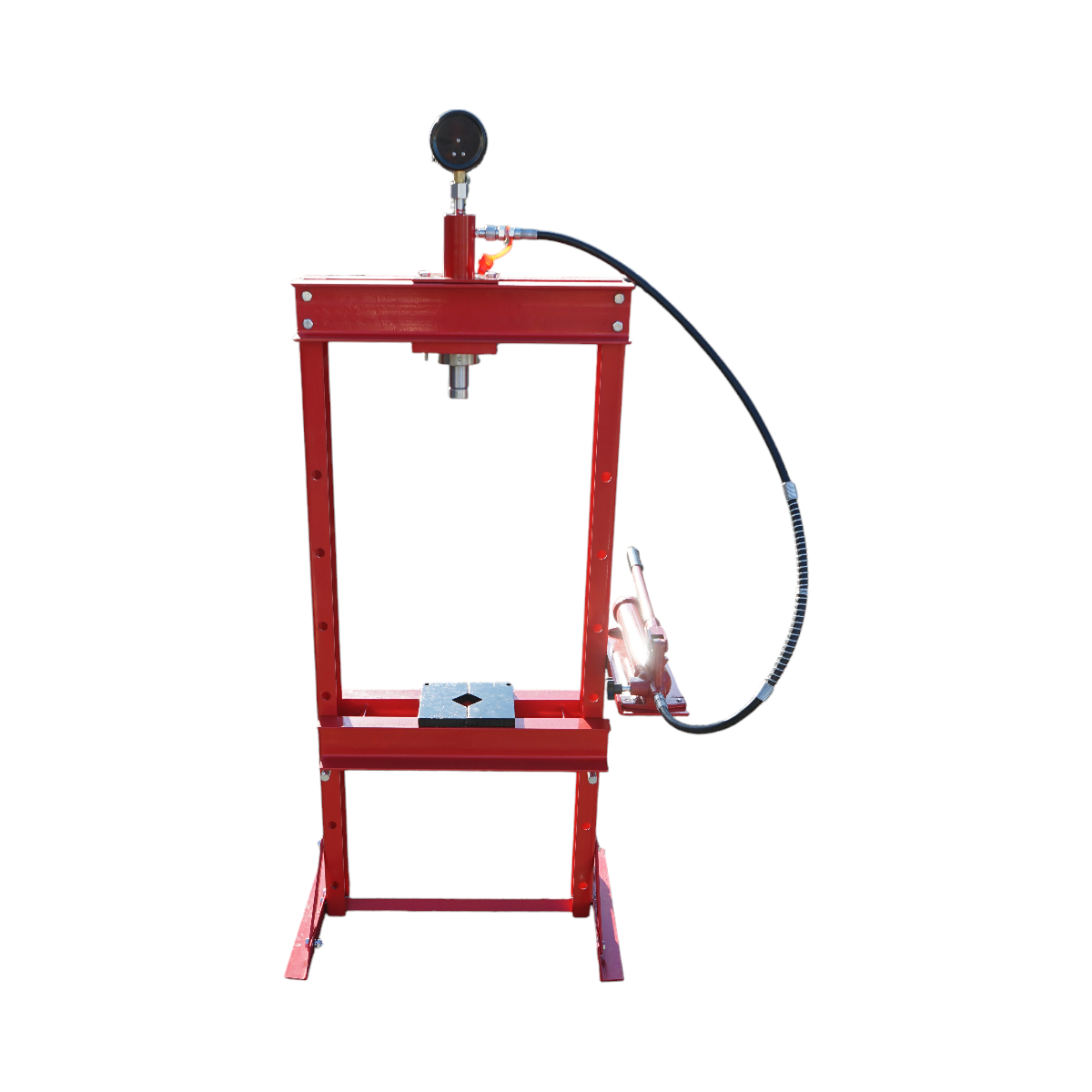 Hidraulikus prés 12T, állítható nyílás 0-918mm, dugattyú löket 0-146mm