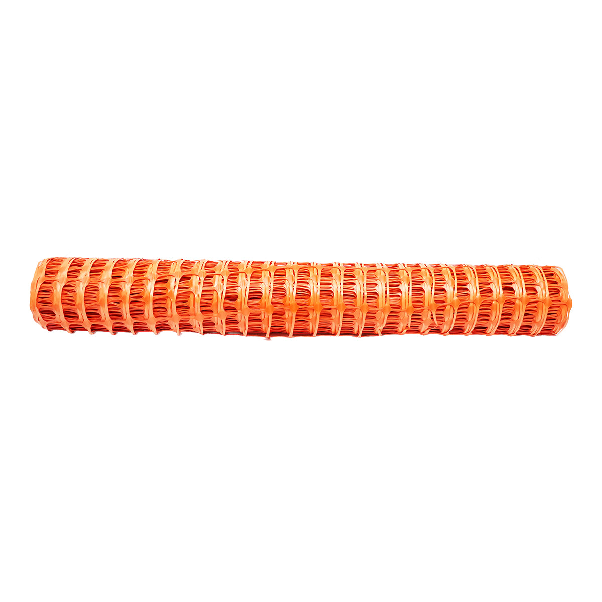 1mx50m kerítésháló 70x40mm-es hálóval, 110g/m narancssárga színben.