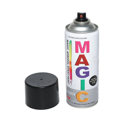 Festékszóró Magic metálfekete metál 676 400 ml