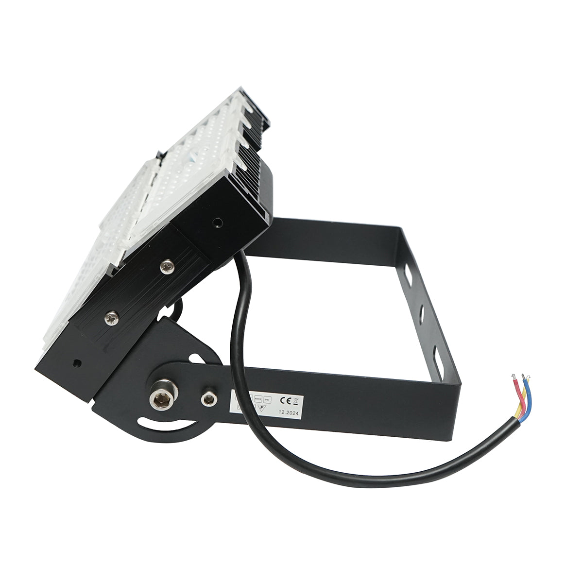 LED reflektor 100W, 220V, 6500K, IP67 fekete 410x380x155mm Breckner Germany