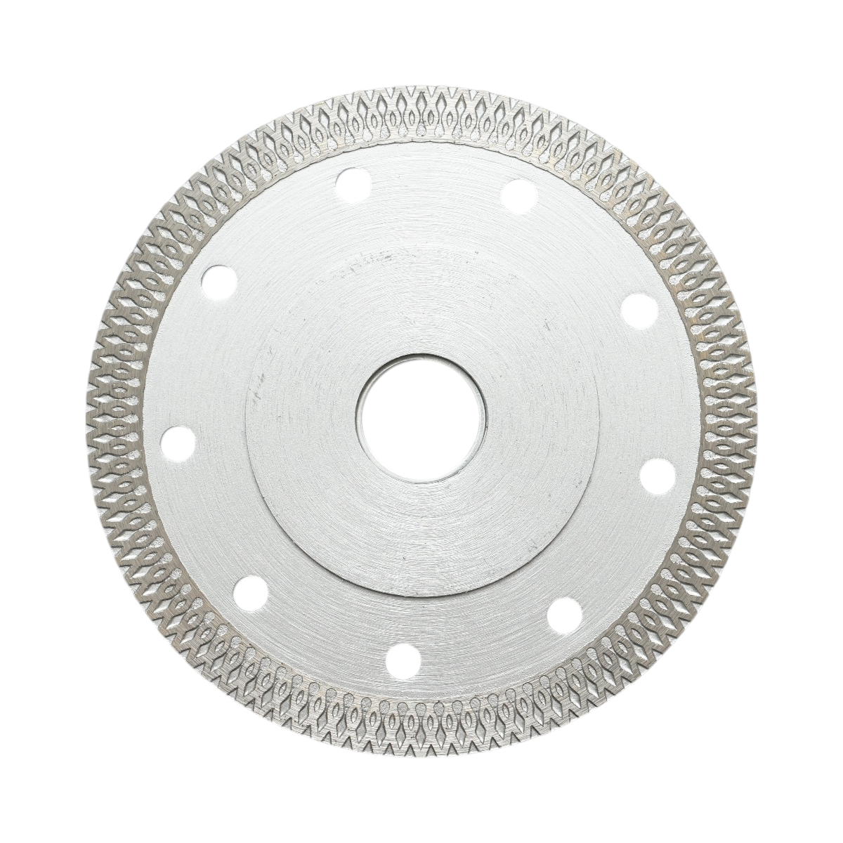 Gyémánt korong turbo folyamatos 115x1.5x22.23mm, nedves/száraz vágás kemény kerámia, gres, csempe Breckner Germany