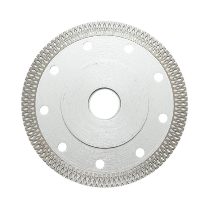 Gyémánt korong turbo folyamatos 115x1.5x22.23mm, nedves/száraz vágás kemény kerámia, gres, csempe Breckner Germany
