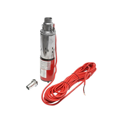Merülő vízszivattyú napelemhez 24V/250W 8A áramlási sebesség 1.5m3/h, D80mm