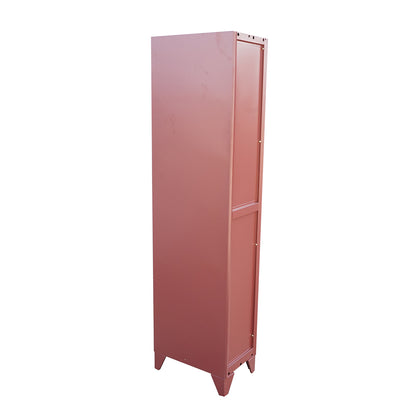 Fém dupla fiset szekrény 2 ajtóval és 6 polccal 1700x300x450mm